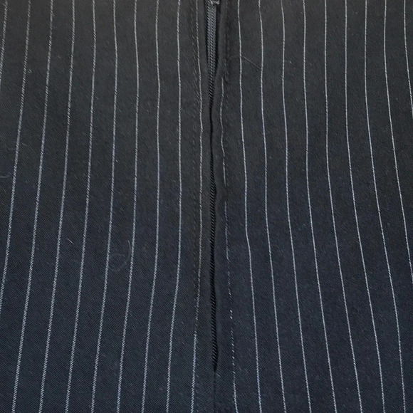Spring Street Pinstripe Flared Skirt - Picture 3 of 4
